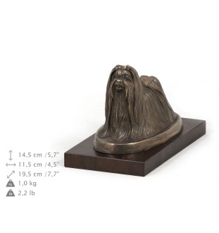 Shih Tzu figurka na drewnie Art-Dog